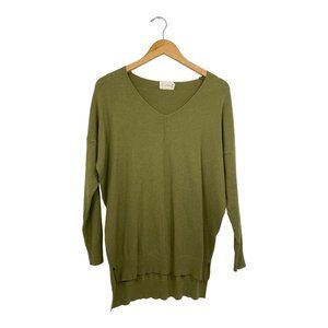 DREAMERS Long Sleeve Women Dark Green Sweater S/M